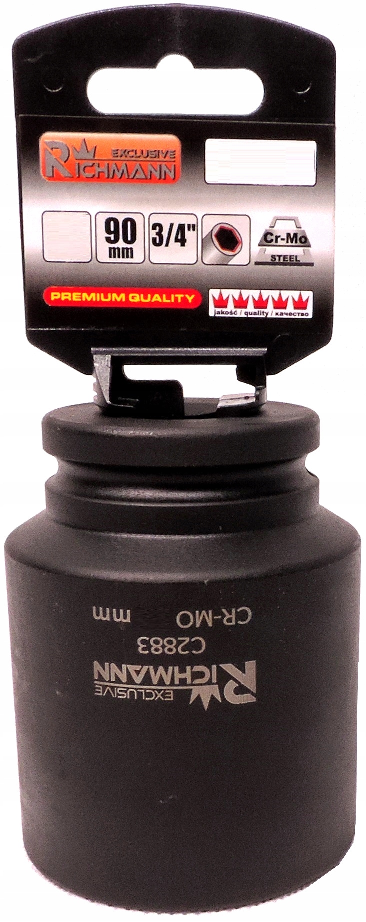 NASADKA UDAROWA DŁUGA 3/4' 65 MM ZAWIESZKA