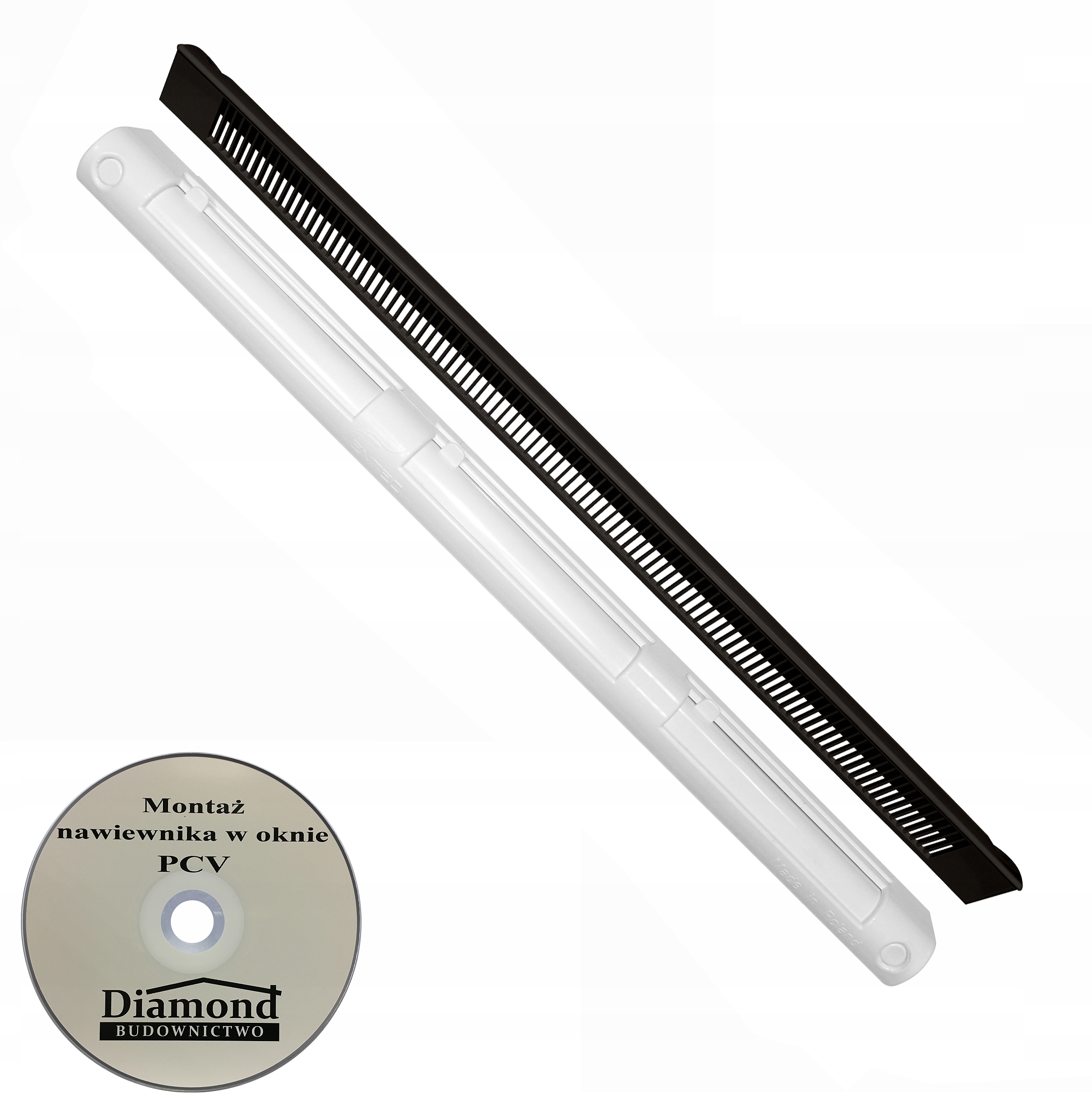 Nawiewnik VENTEC VT 501 ANTRACYT/BIAŁY