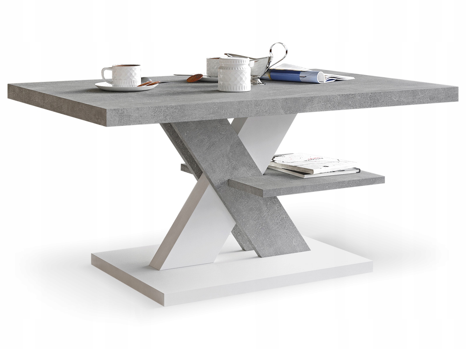 

Cross Mat różne kolory Ława Stolik Kawowy Półka