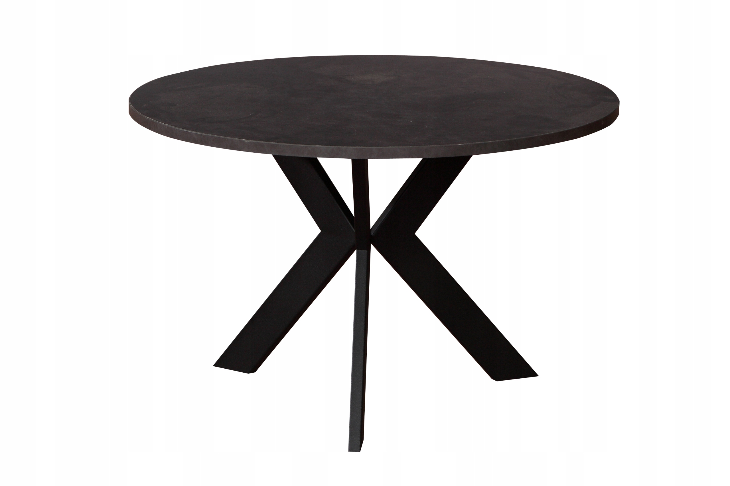 OKRĄGŁY STÓŁ 100/140 rozkładany LOFT industrialny Kształt blatu okrągły