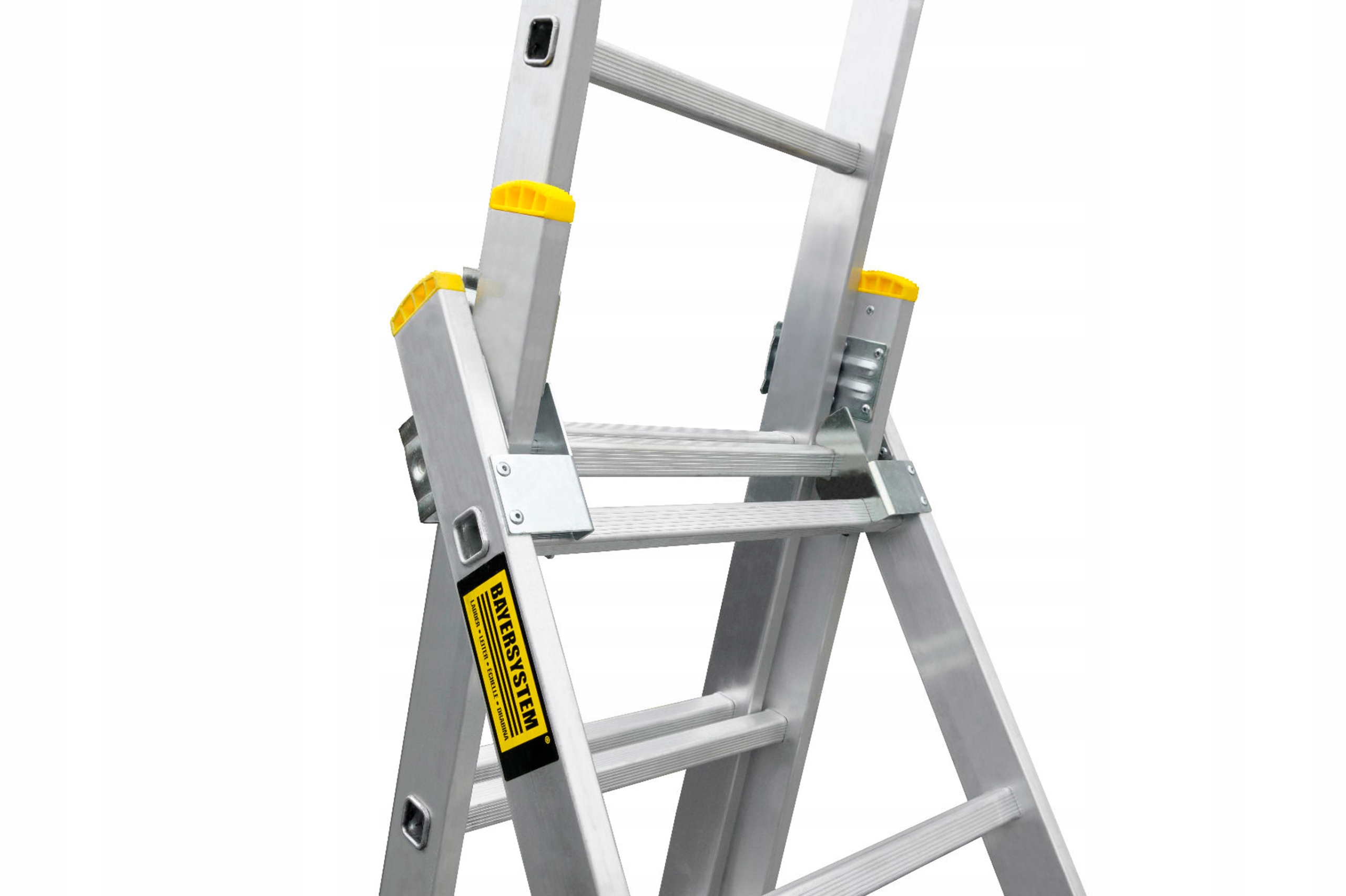 DRABINA ALUMINIOWA 3x7 POLSKA 150KG EN131 TUV PRO Liczba elementów 3