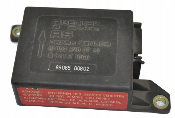 SENSOR CZUJNIK PODUSZKI AIRBAG MERCEDES W124 OE