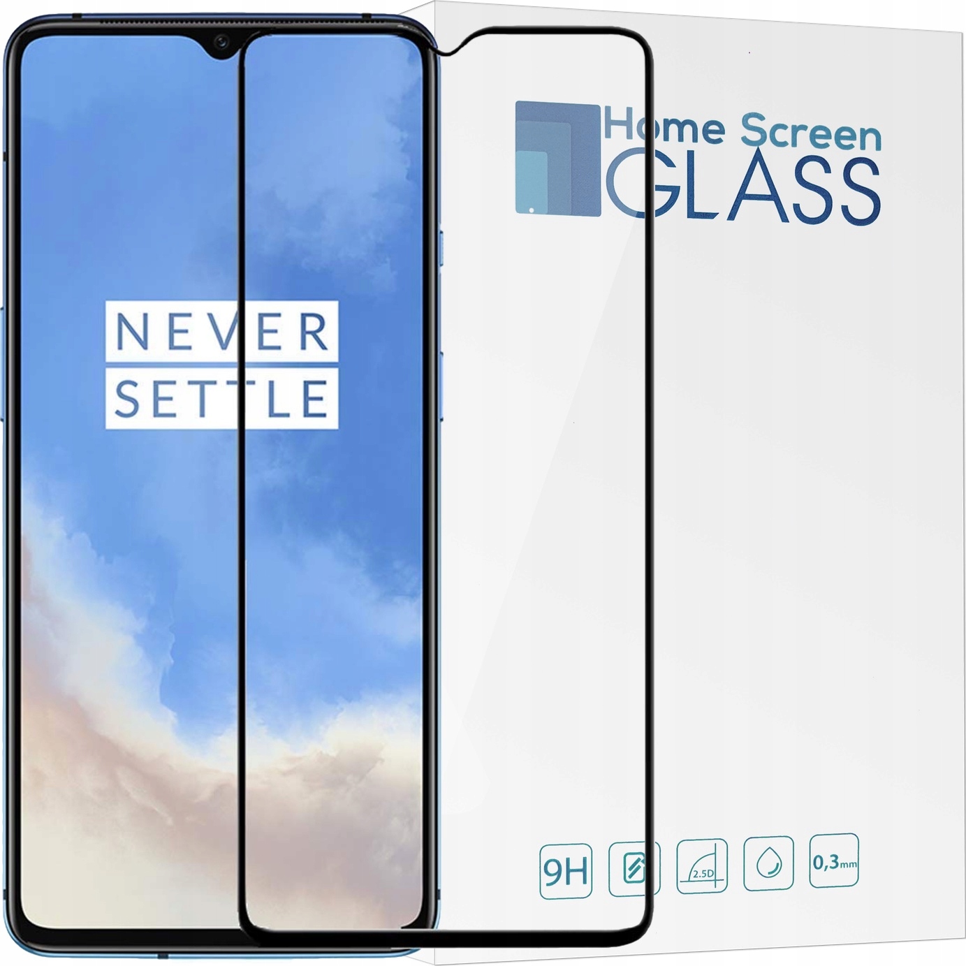 

Hs Glass Szkło Hartowane Do Oneplus 7T Cały Ekran