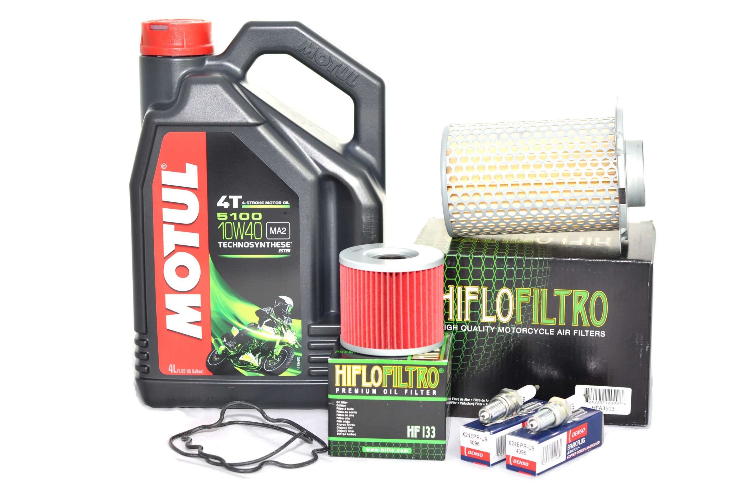 

Zestaw Olej Motul Filtry Świece Suzuki Gs 500
