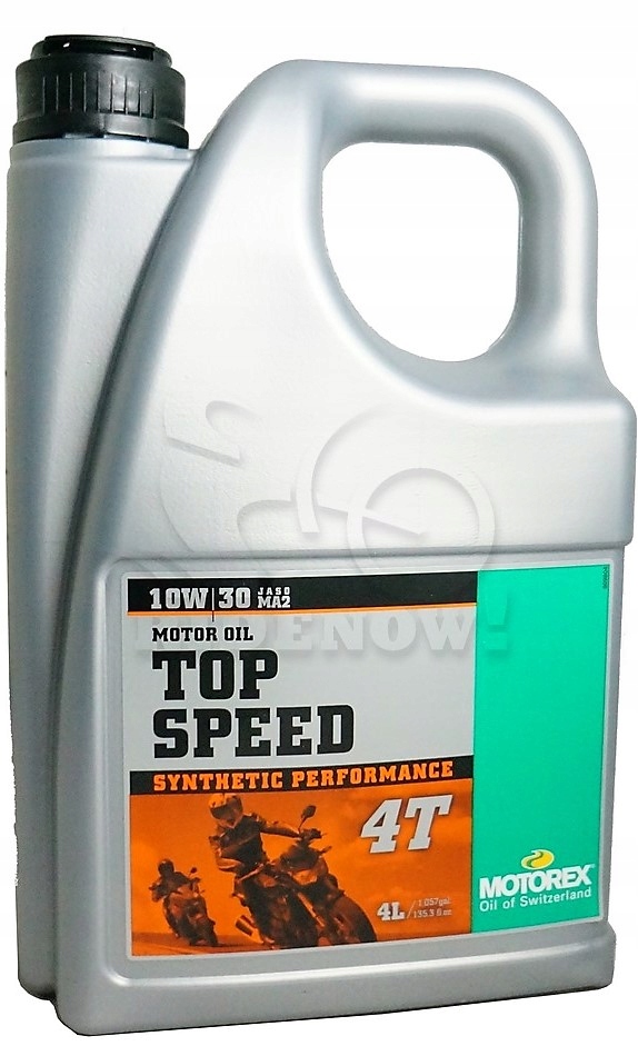 

Olej silnikowy Motorex Top Speed 10W30 4L Africa