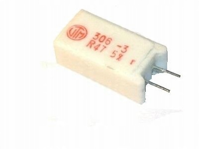 

0.47R 5W Rezystor ceramiczny Vitrohm [4szt] #A350