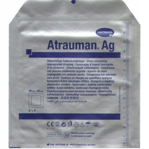 

Atrauman Ag opatrunek ze srebrem 10x10 cm 1 szt