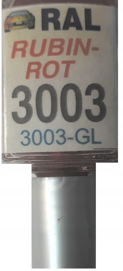 

Ral 3003 Rubinrot Lakier Zaprawka Arasystem