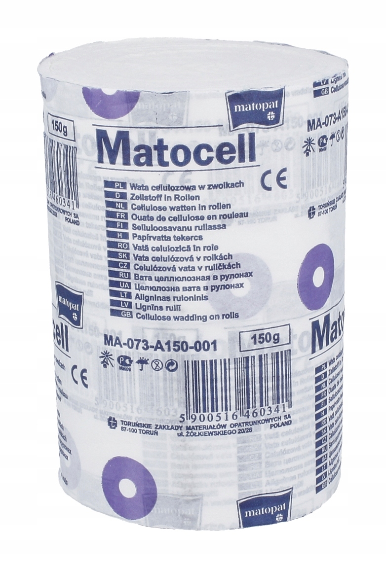 

Wata Celulozowa Lignina Matocell W Zwoju/rolce