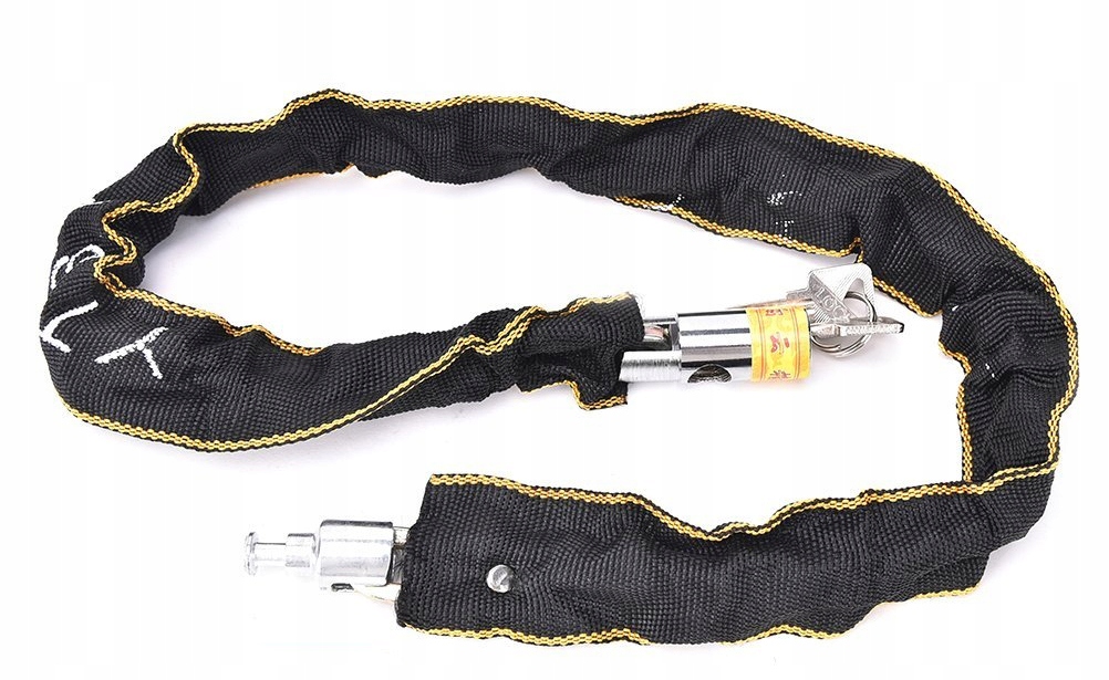 ŁAŃCUCH BLOKADA ROWEROWA NA ROWER MOTOR ZAPIĘCIE Marka Inna marka