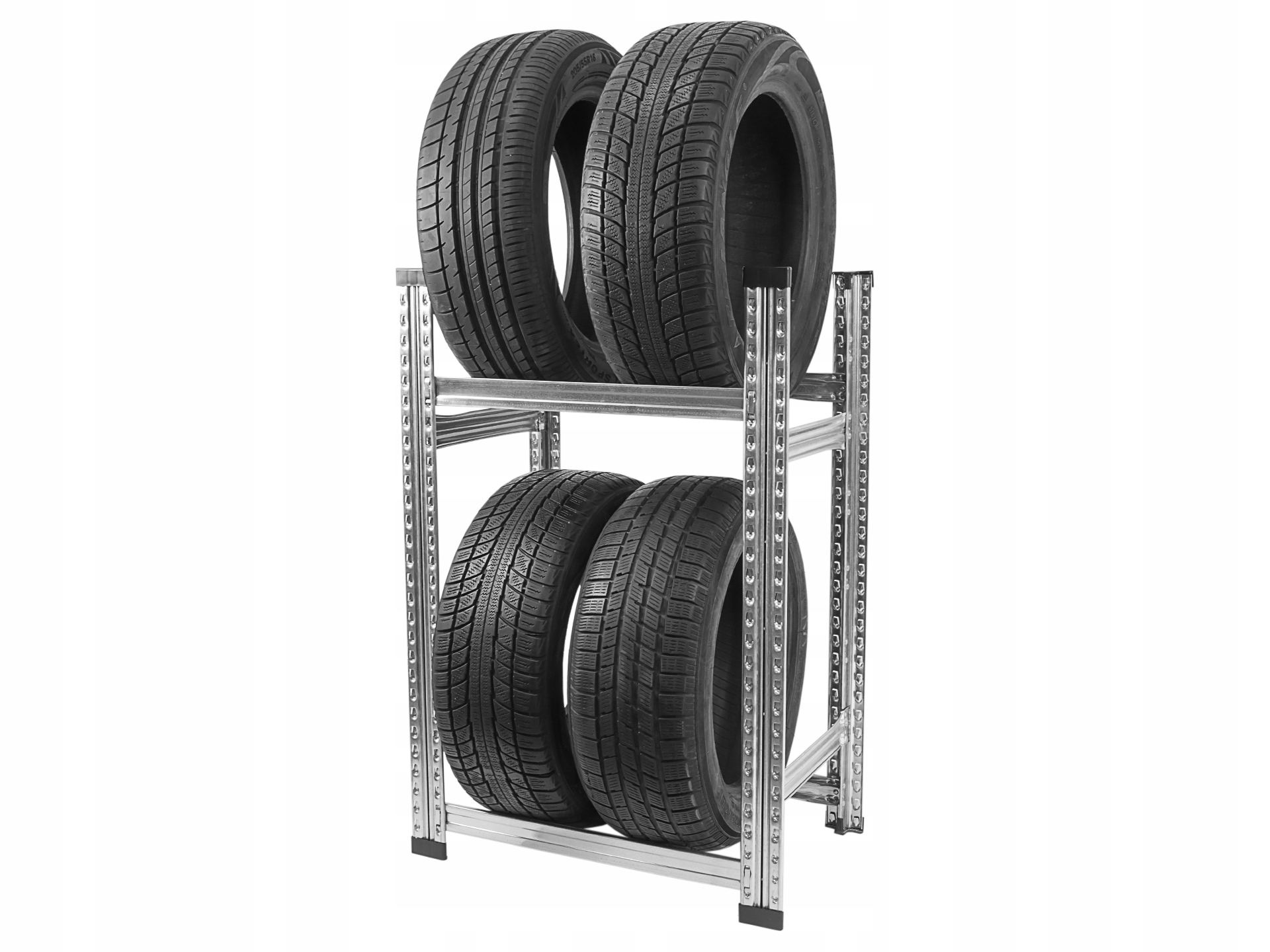 METALOWY CYNKOWANY REGAL STOJAK NA 4 OPONY Weight with packaging 15 kg