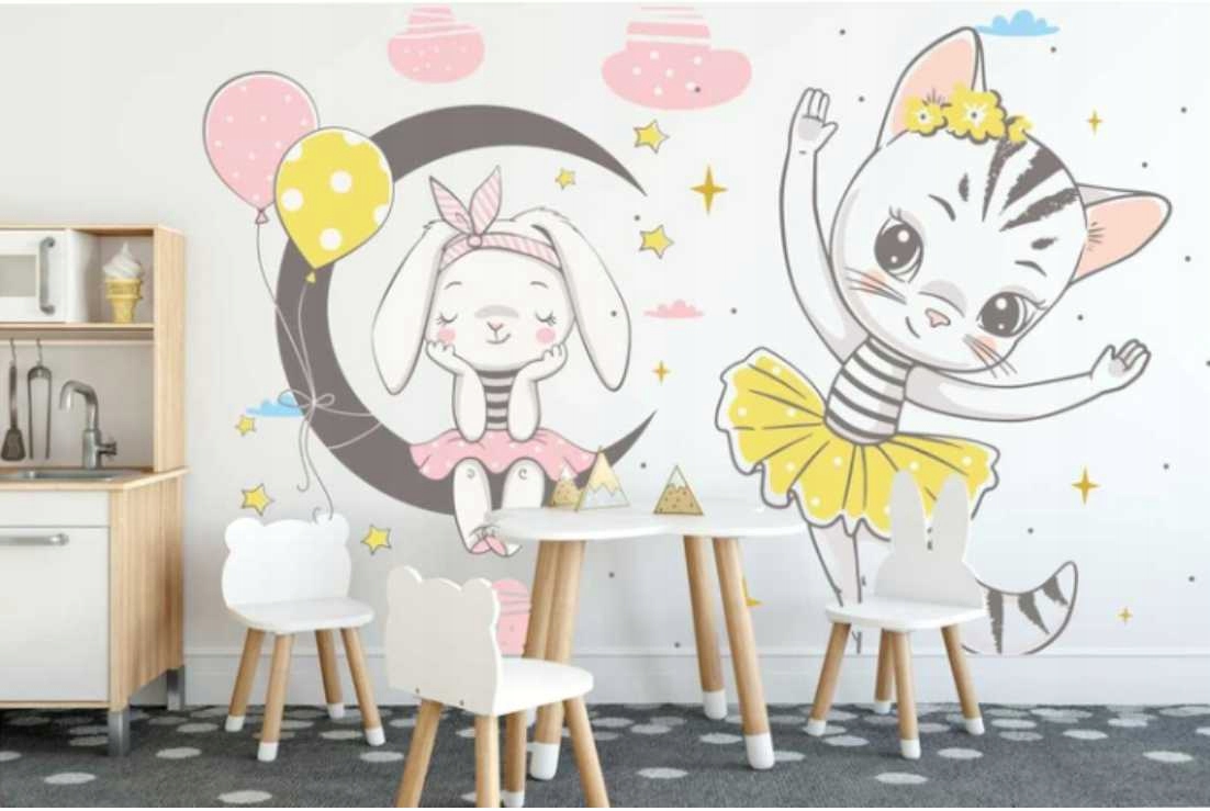 NAKLEJKI DLA DZIECI NA ŚCIANĘ SAMOLOTY BALONY GÓRY Marka Decors24