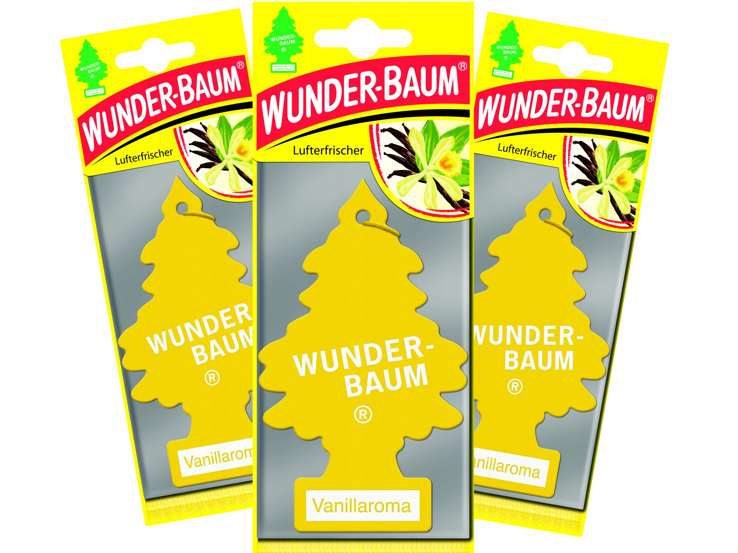 

Zapachowa Choinka Wunder Baum Wanilia 3 Sztuki