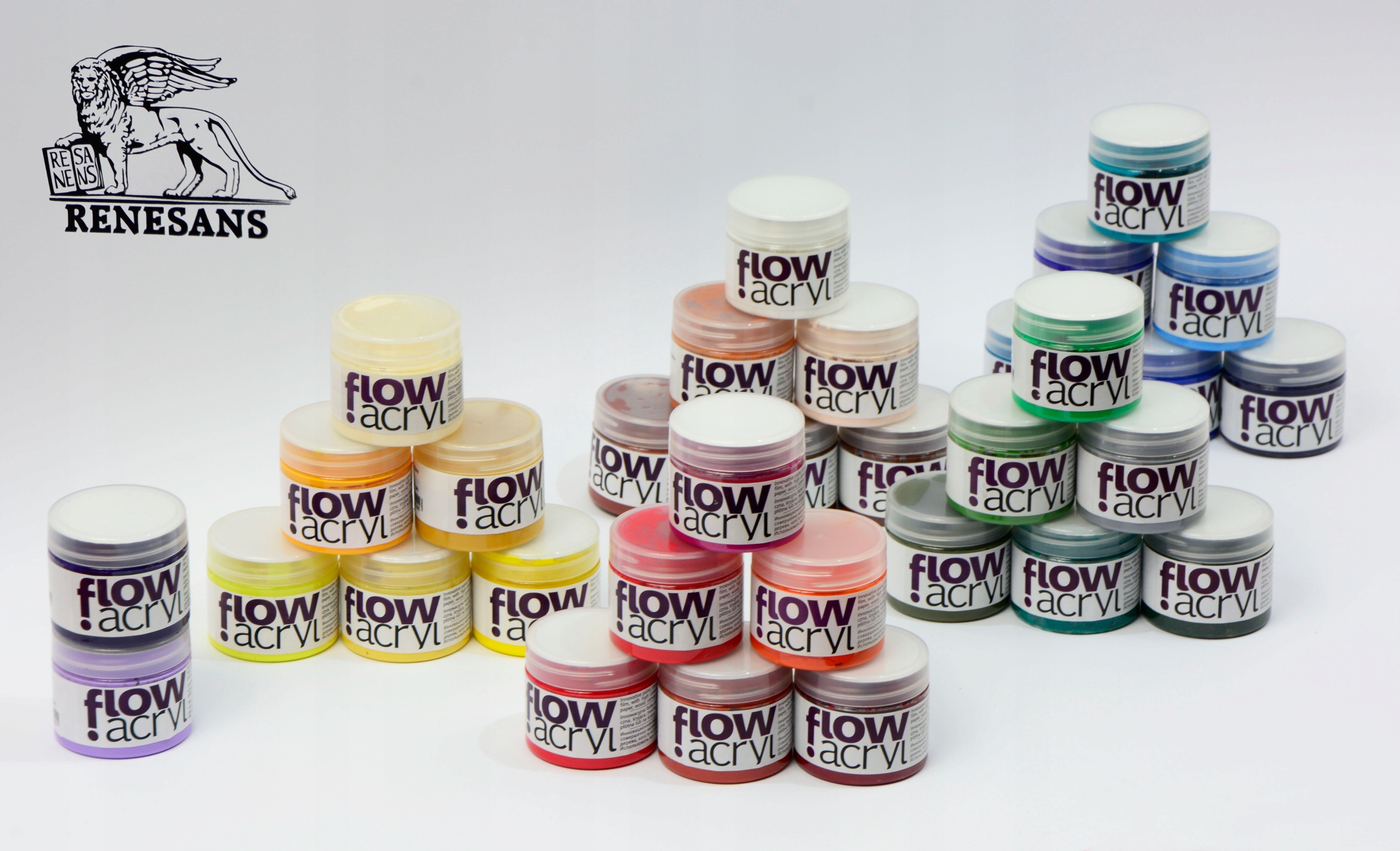 FARBA AKRYLOWA DO SZABLONÓW RENESANS 50ml 33kol Długość 5 cm