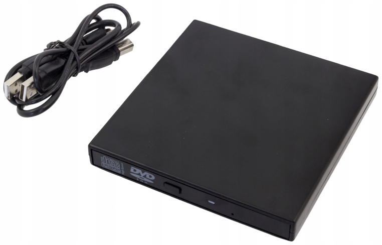 

Zewnętrzna nagrywarka CD DVD Slim przenośna na Usb