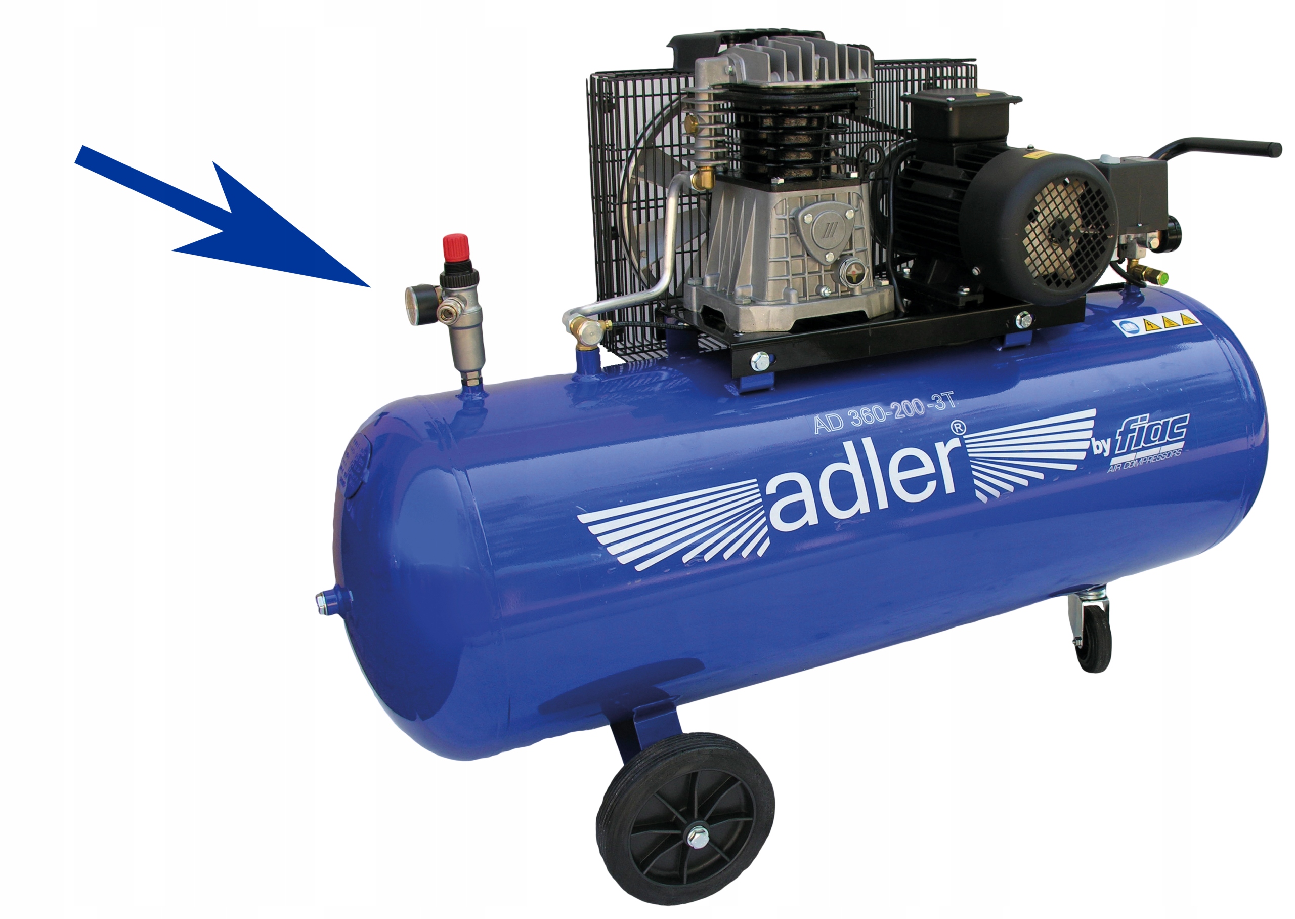 ADLER REDUKTOR POWIETRZA 1/2" MEMBRANOWY Kod producenta F1/2