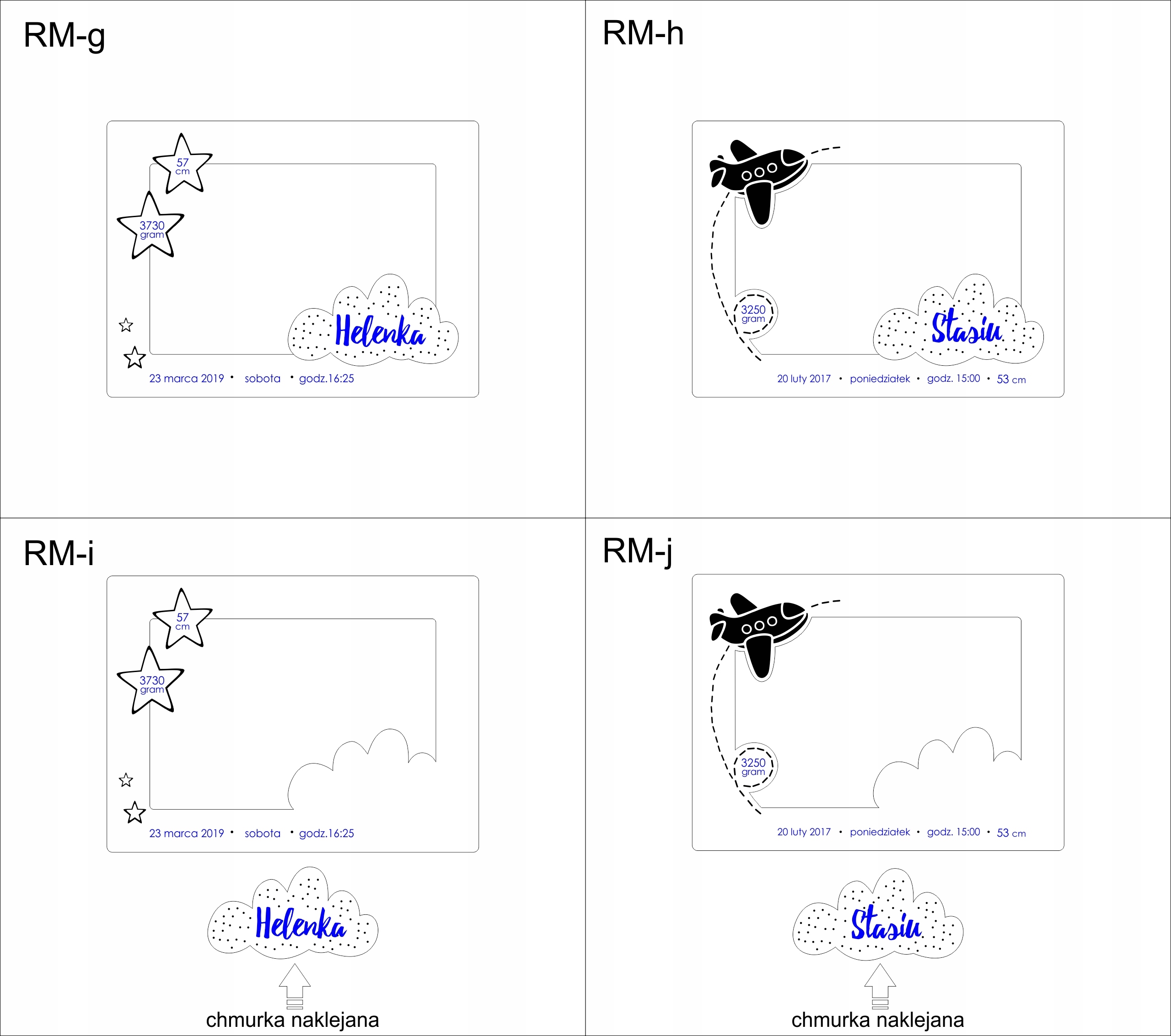 RAMKA NA ZDJĘCIE 15x10 METRYCZKA 2 chrzest ROCZEK Waga produktu z opakowaniem jednostkowym 0.5 kg