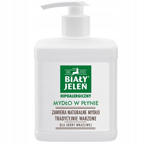 

Biały Jeleń Mydło W Płynie Pompka 500 ML