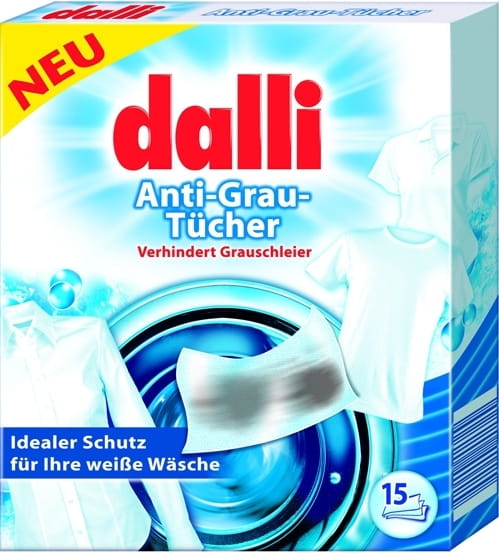 

dalli Chusteczki zapobiegające szarzeniu 15 sztuk