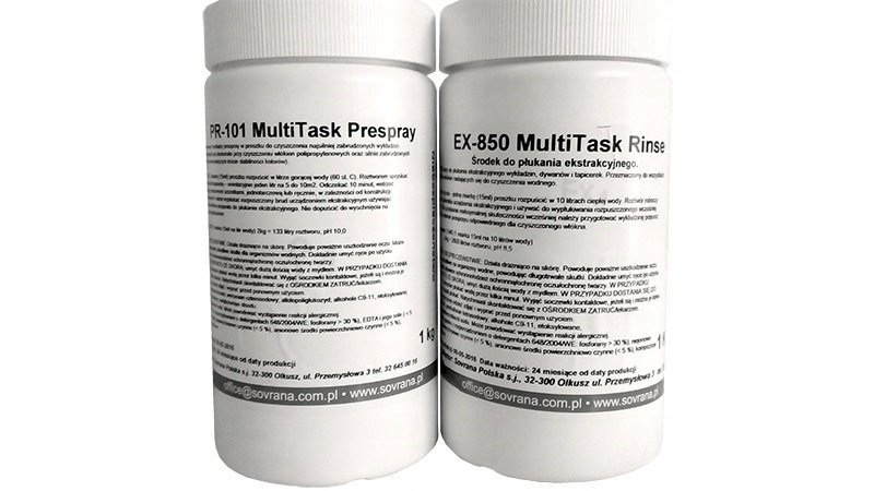 

Tersus Zestaw Pr101 i Ex850 prespray,płukanie 1 kg