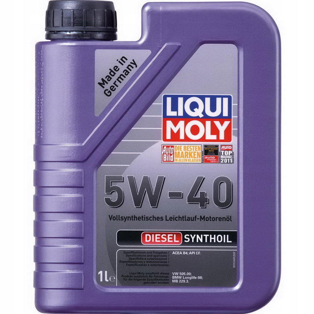 Liqui Moly 1341 Diesel Synthoil 5W40 6L Producent Liqui Moly