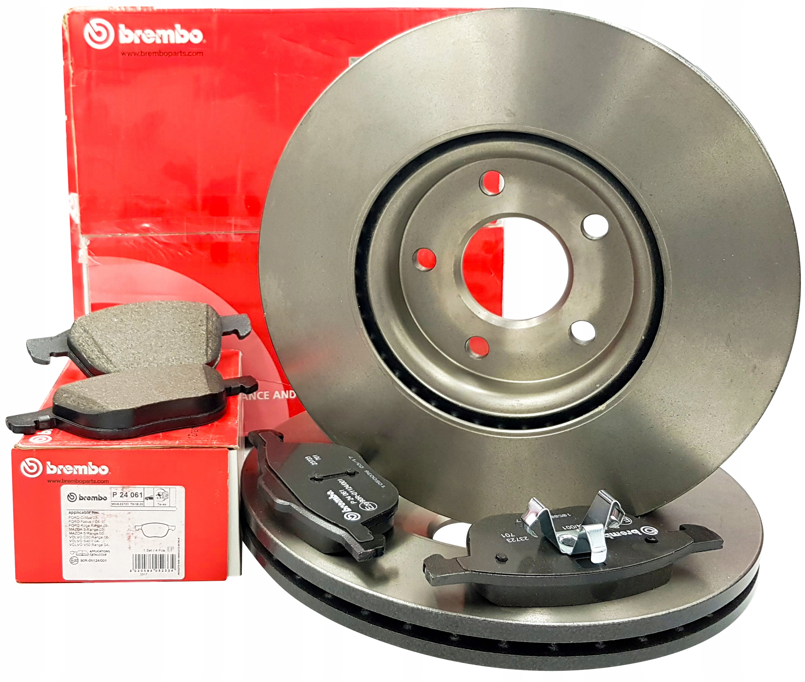 Диски тормозные колодки для VOLVO S40 II 2.0 2.4