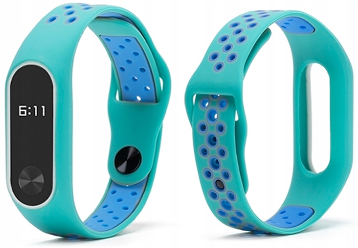 

Xiaomi MI BAND2 opaska zamienna Turkus Błękit
