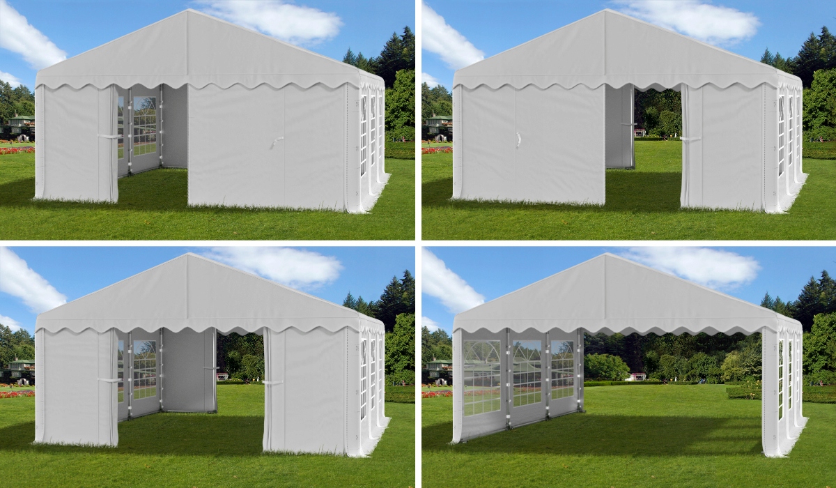 6x8m 2-3,09m Namiot ogrodowy handlowy imprezowy Typ namiot