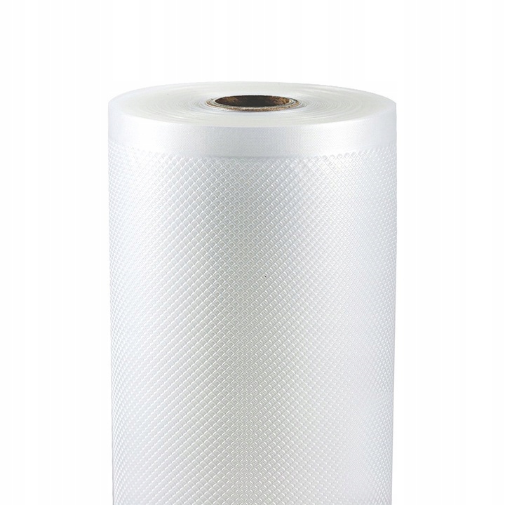 FOLIA MOLETOWANA DO PAKOWANIA PRÓŻNIOWEGO ZGRZEWARKI RĘKAW 28cm ROLKA 12m Długość 6 m