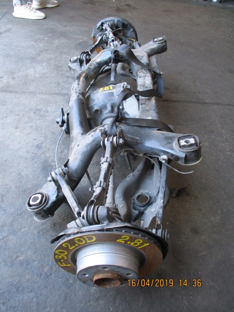 Zawieszenie tylne BMW 3 F30 F30 2.0 D DYFER 2,81 Typ samochodu Samochody osobowe
