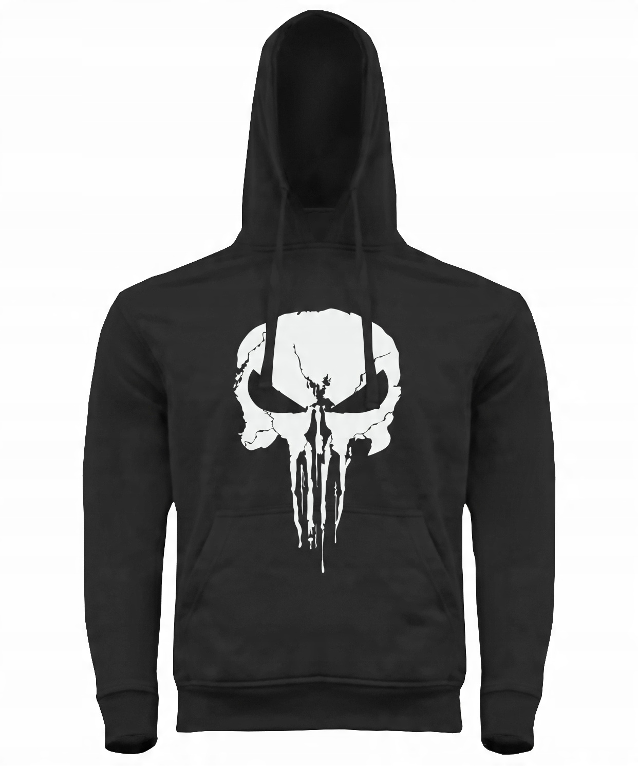 

Męska bluza z kapturem Punisher Kangurka XXL
