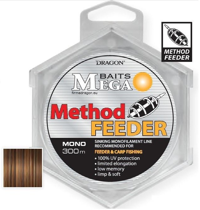 

Żyłki Dragon Mb Method Feeder Sinking 0,25mm/300m