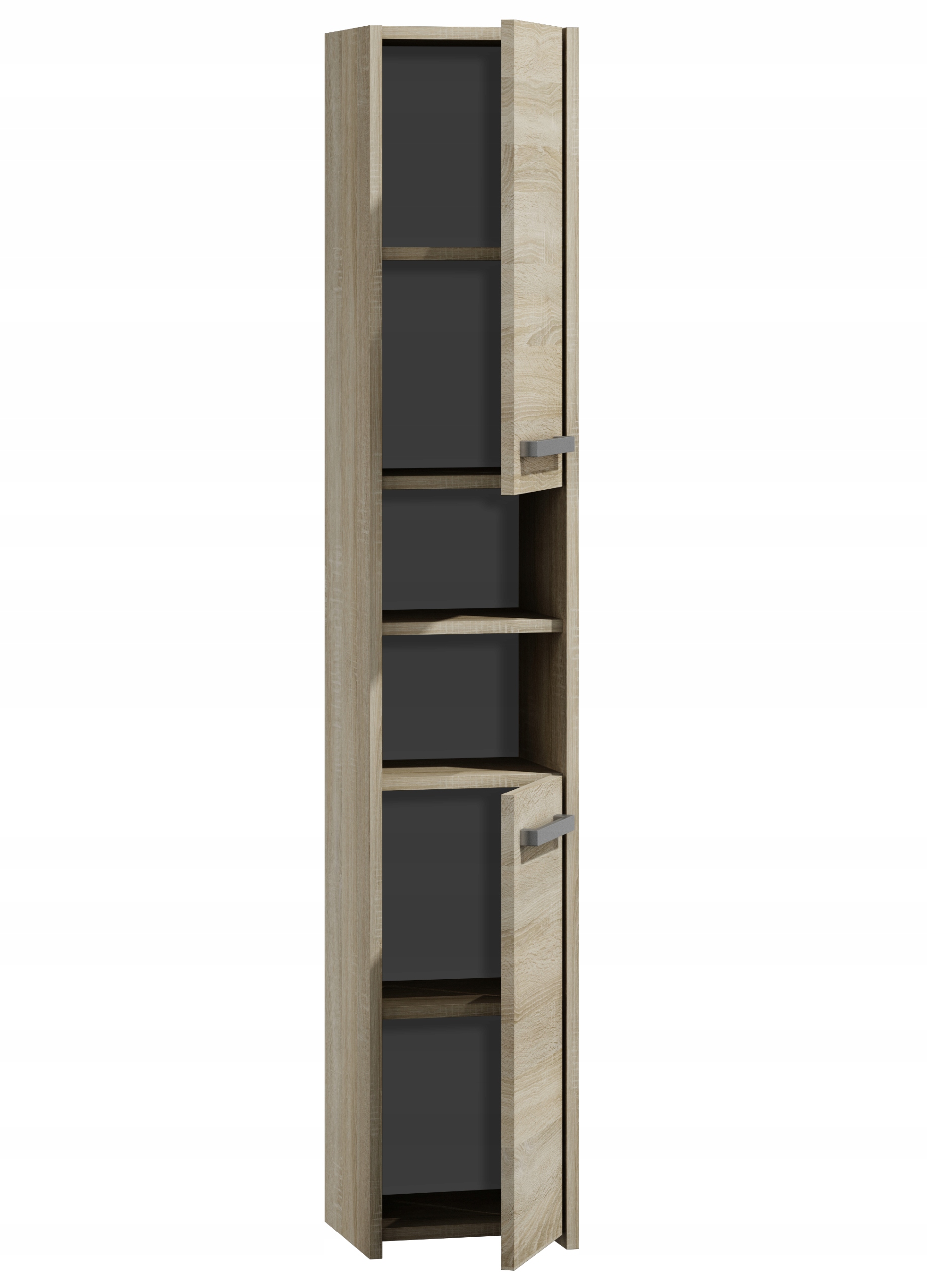 SZAFKA ŁAZIENKOWA REGAŁ SŁUPEK 30CM * DĄB SONOMA Kolor mebla dąb sonoma