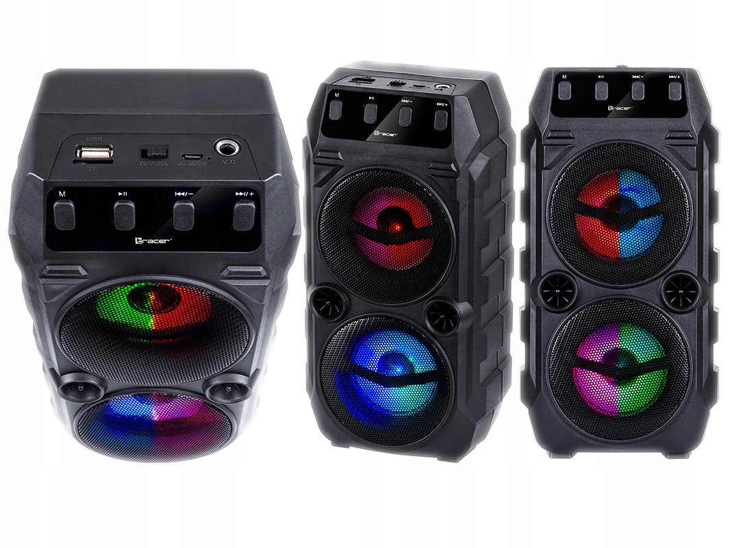 Głośnik przenośny Tracer Superbox Tws Bluetooth karaoke idealny na lato