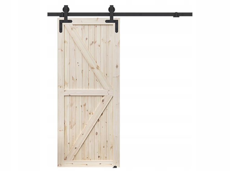 System przesuwny LOFT idun door rustical retro PL Długość prowadnicy 1950 m