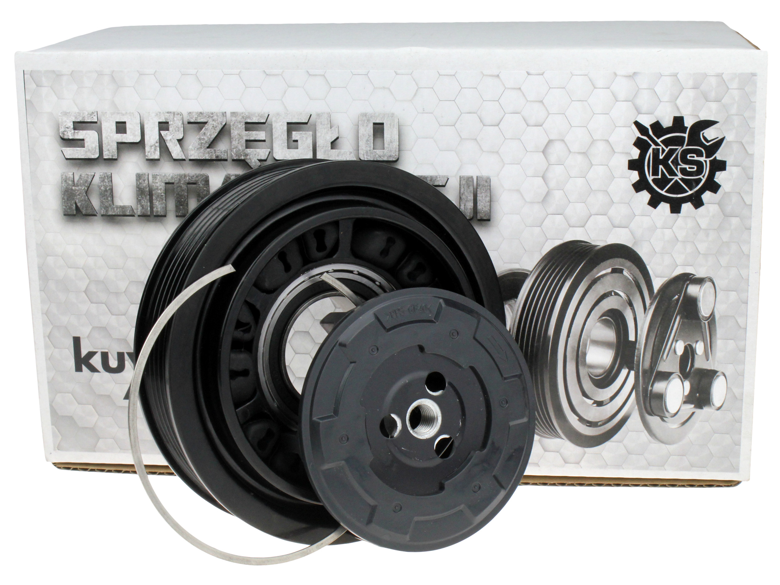 SPRZĘGŁO KOMPRESORA KLIMATYZACJI DENSO 7SEU16C