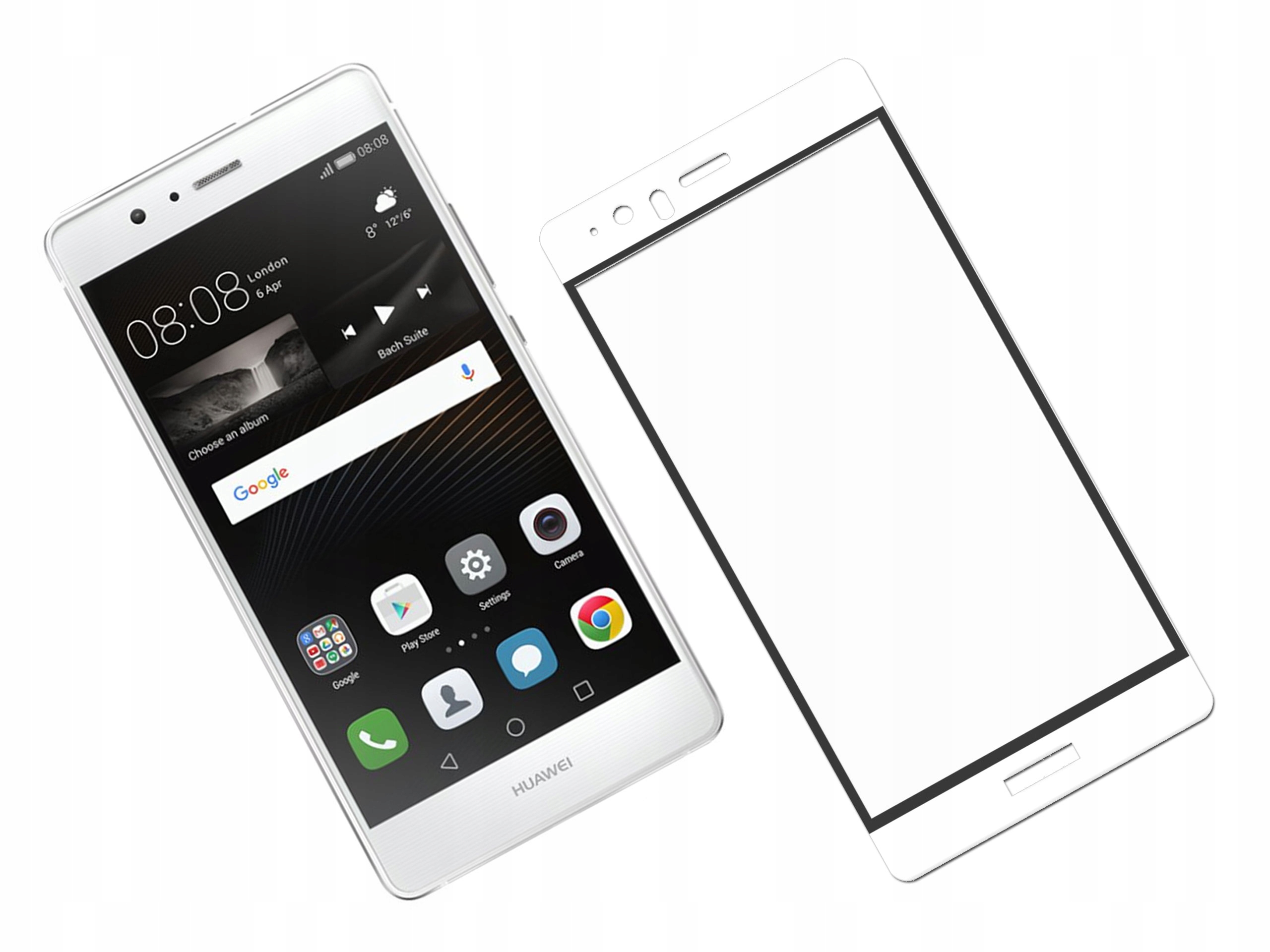 

Szkło zakrzywione 3D telefon Huawei P9 Plus Biały