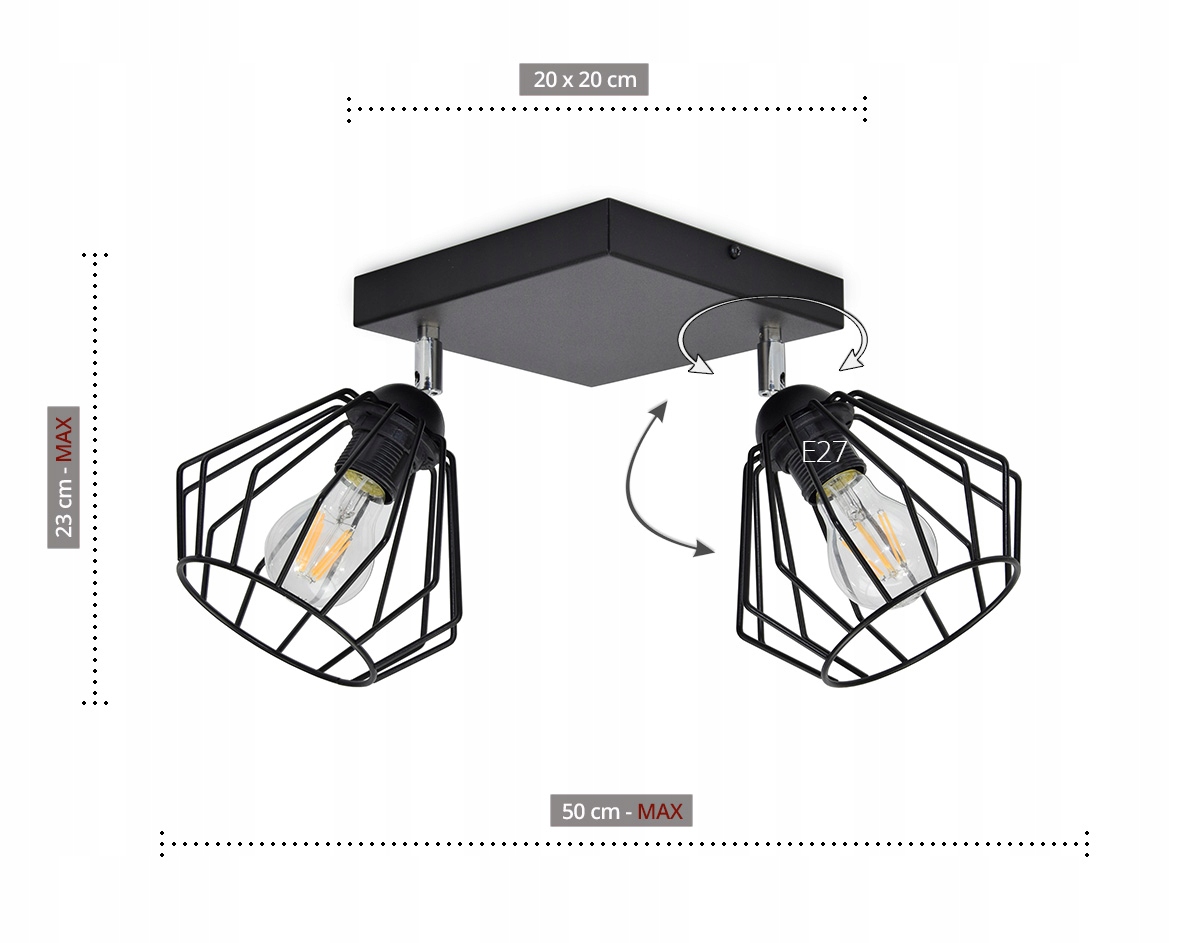LAMPA WISZĄCA SUFITOWA ŻYRANDOL BRYLANT LED EDISON Marka Luxolar