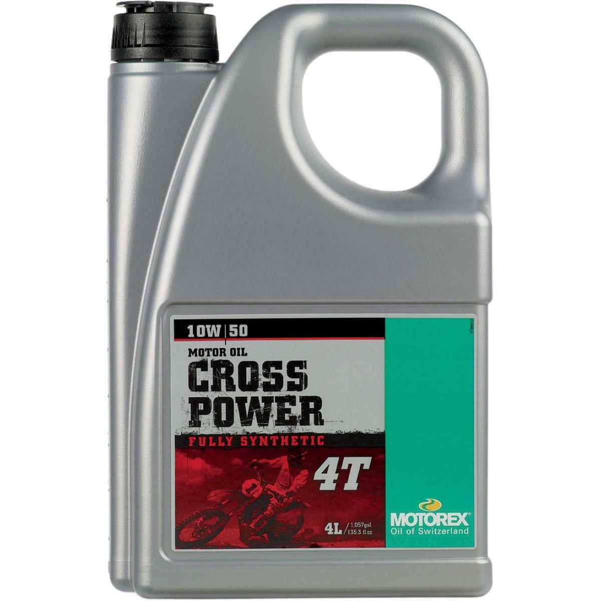 Syntetický olej Motorex Cross Power 4T 4 l 10W-50