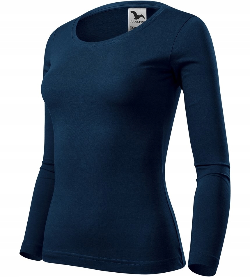 MALFINI FIT-LS 169 DOPASOWANA damska bluzka koszulka DŁUGI RĘKAW XL