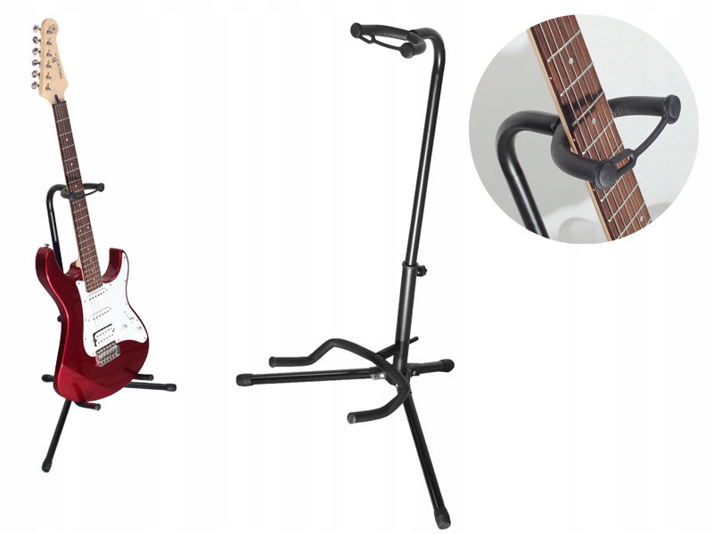 

Stojak Gitarowy Statyw na Gitarę regulacja blokada