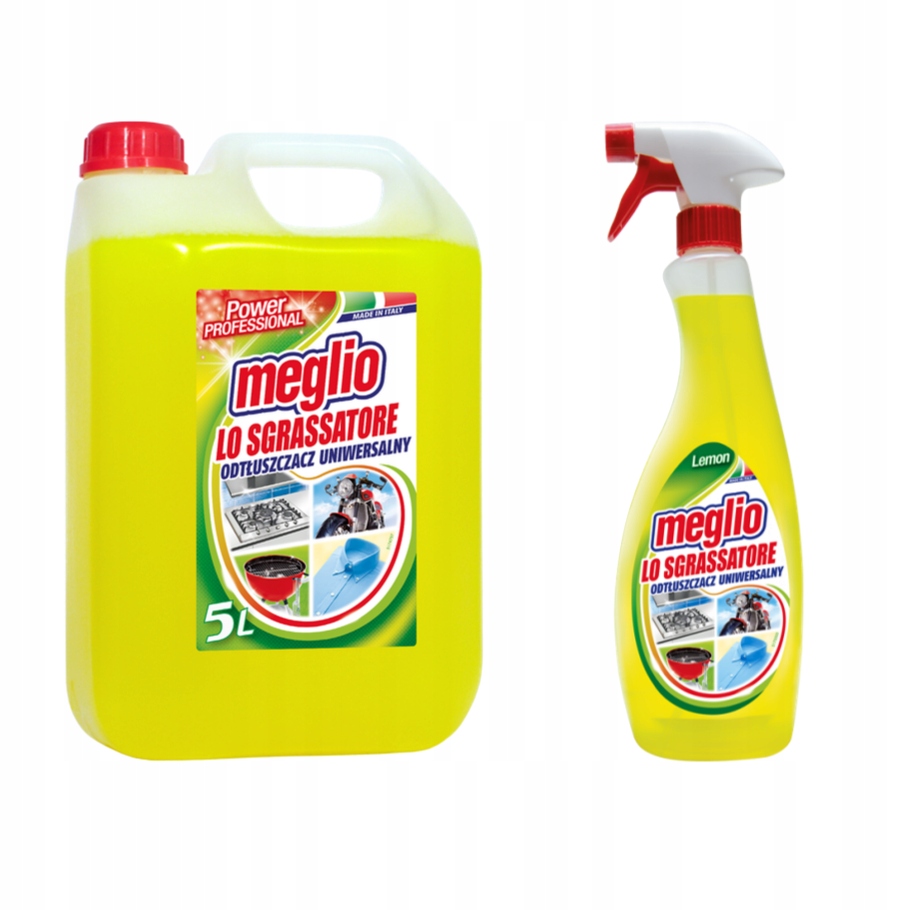 

Zestaw Meglio 5l Meglio Atomizer Lemon 750ml