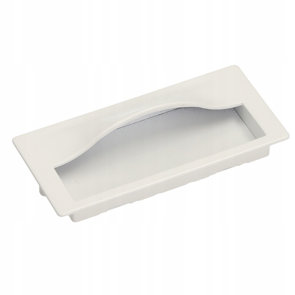 

Uchwyt meblowy wpuszczany MD15-128-LPM40 biały mat