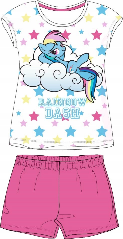 

piżama letnia My Little Pony Rainbow Dash 104