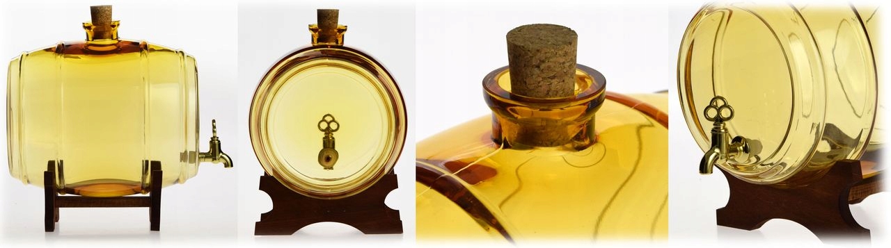 Beczułka beczka z kranikiem antałek 2L z GRAWEREM Marka inna