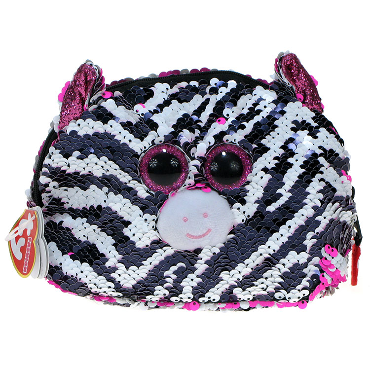 

Kosmetyczka (zebra Zoey) z odwracanymi cekinami