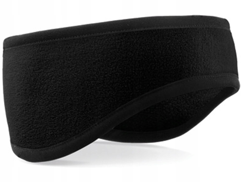 

Opaska Polarowa Na Głowę Uszy Ciepła Modna Czarna