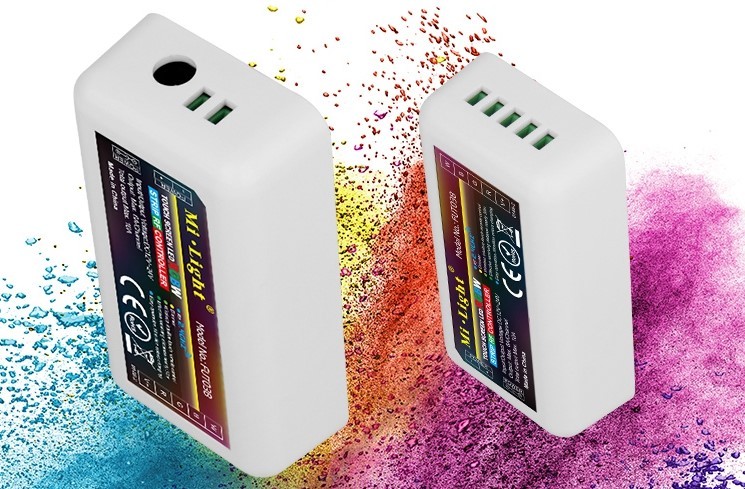 ZESTAW Sterownik + Pilot do taśm LED RGBW 4 strefy Kod producenta RGBW1+1