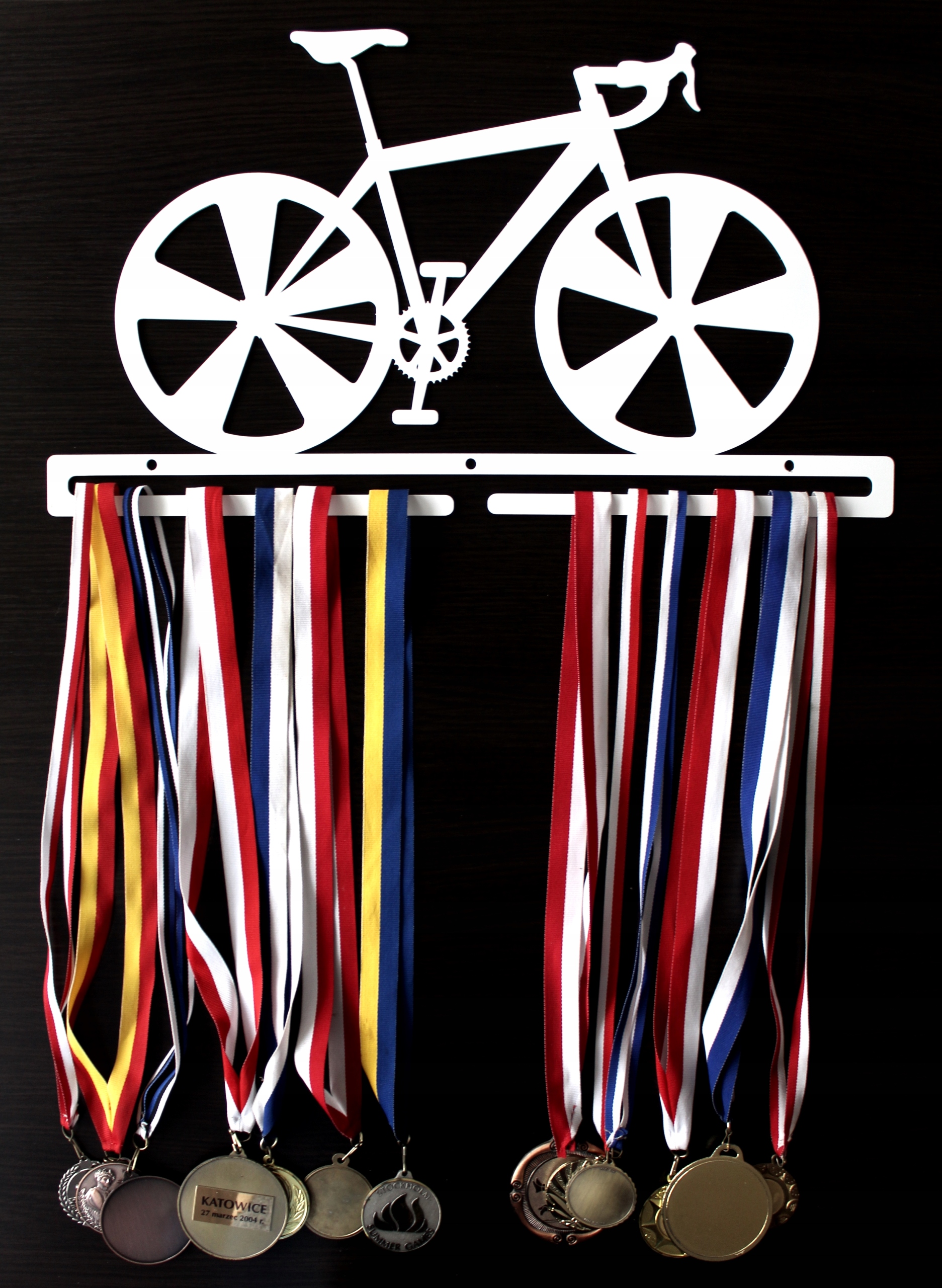 

Wieszak na medale Rower medalówka kolarz szosa Mtb