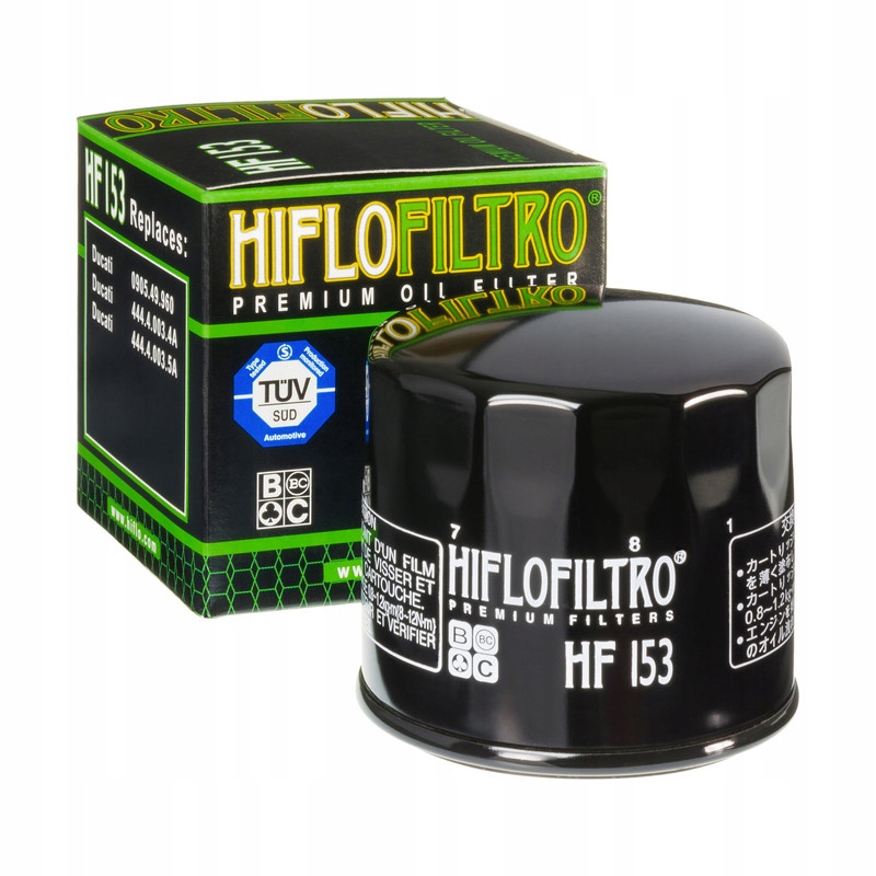 

Filtr oleju HF153 Cagiva 350 650 Ducati F3 620 748